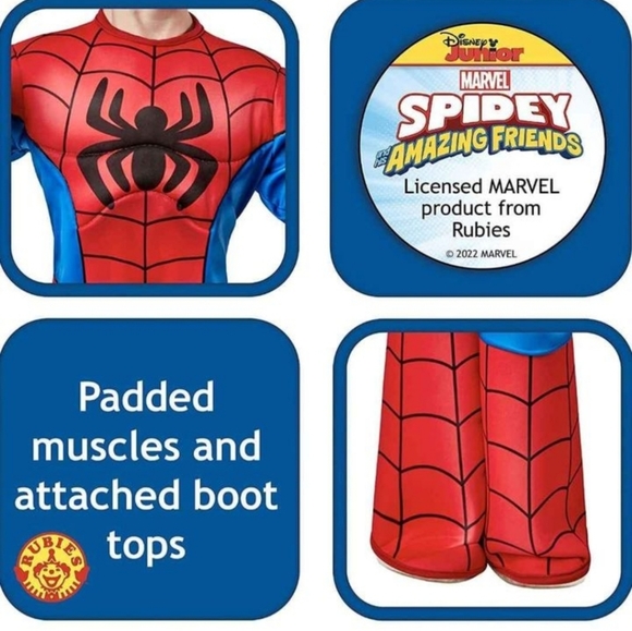 Kids Spiderman costume - Picture 5 of 5